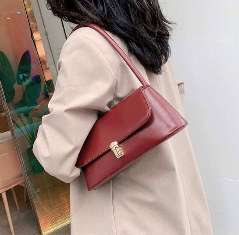 Osman Maroon Sling Bag for Women - Image 3